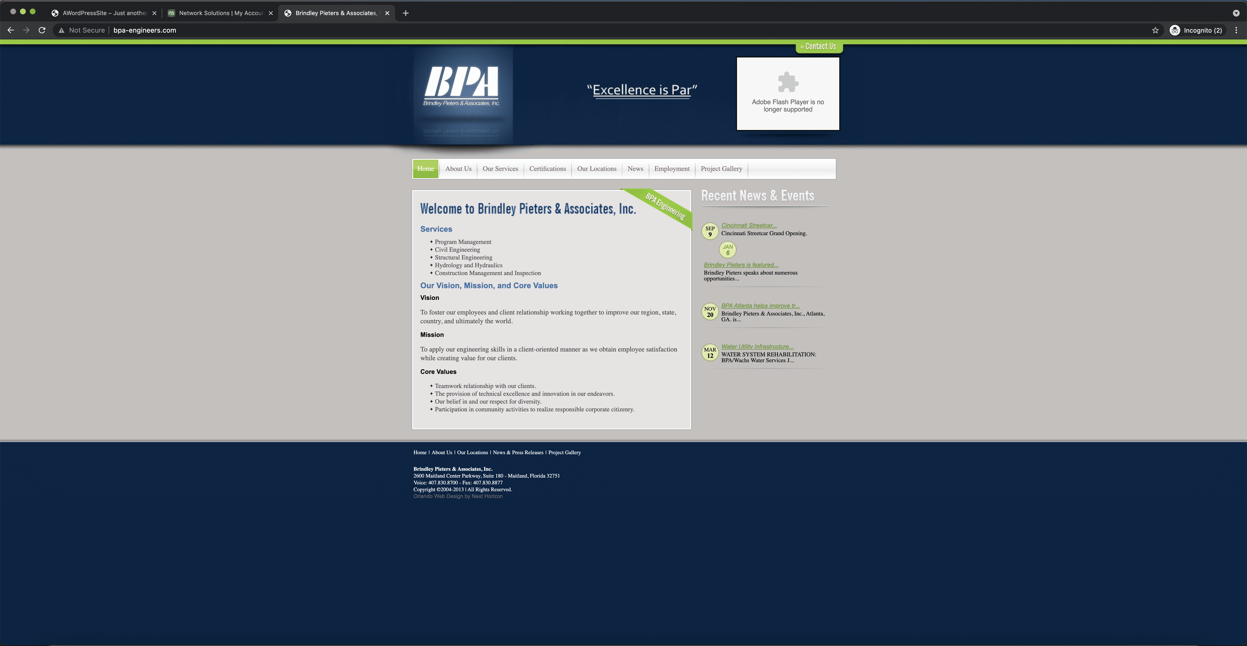 BPA Website Original